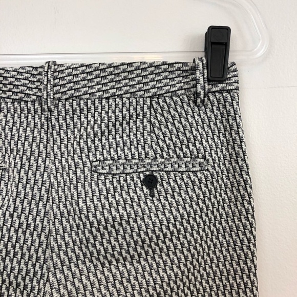 Theory Treeca Knit Pant Black-White Multi 4 - Picture 7 of 8